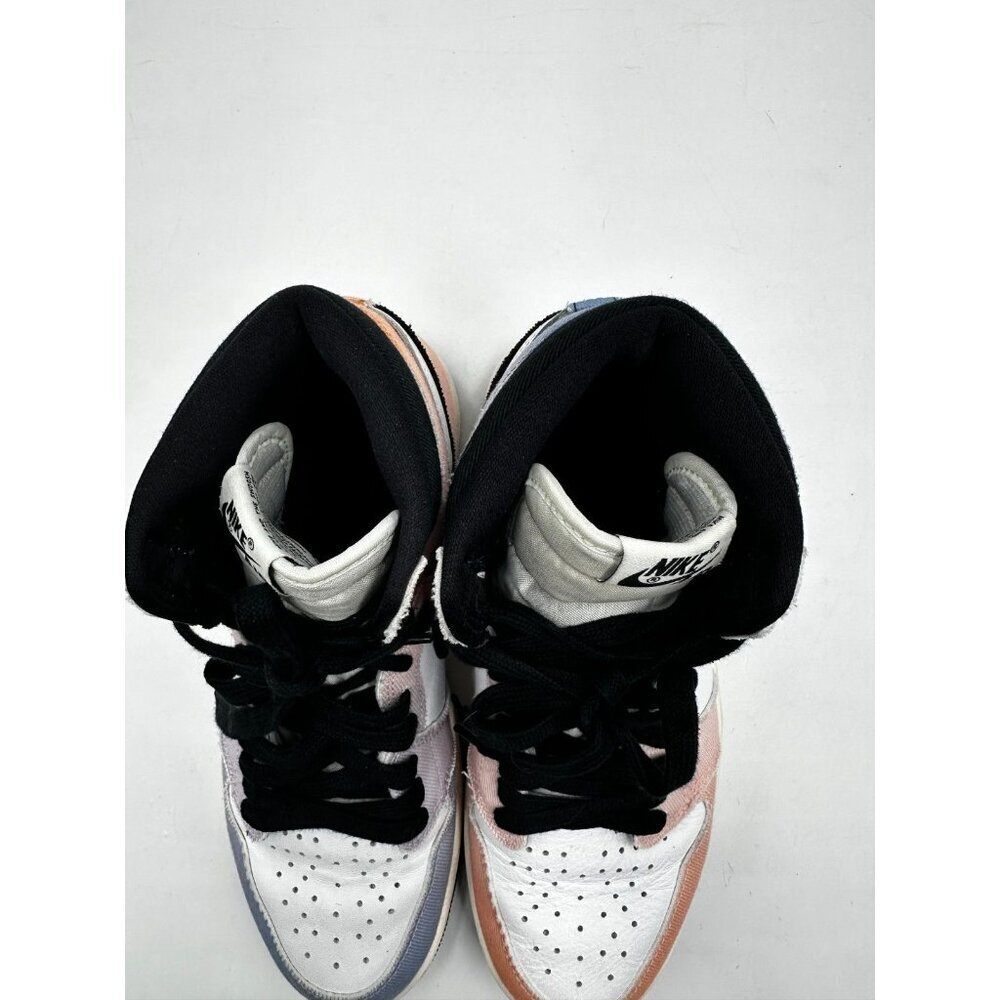 2023 NIKE AIR JORDAN 1 RETRO HIGH OG CRAFT SZ 8.5 SKYLINE BLUE ORANGE DX0054-805 - Picture 10 of 12
